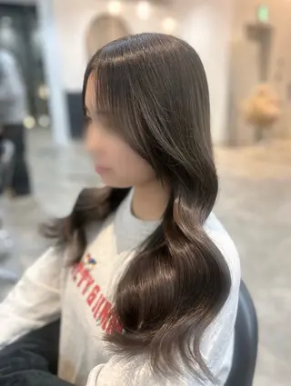 カラー 透明感カラー୨୧ 松山理桜🩰˖ ࣪⊹のヘアスタイル