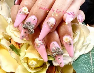 ロング サロンドラフィーユ LAFEUILLEのネイルデザイン