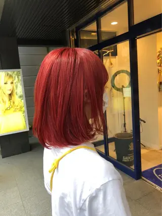 ショート カラー 大人透明感艶カラー 寺田稜のヘアスタイル