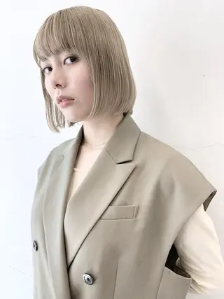 ショート ダブルカラー/ -KOKO-本八幡のヘアスタイル