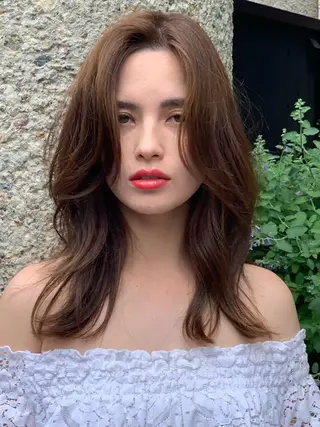 セミロング 【パリ研修済】貝沼 しおん（モデル募集）のヘアスタイル