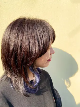ミディアム カラー 全店売上No.1🏆 ✨深江裕稀のヘアスタイル