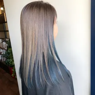 ロング カラー ヘアアレンジ Tiger  Lily所属・江藤 星史のヘアスタイル