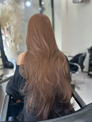 ロング ブリーチなし/透明感 NONO💖のヘアスタイル