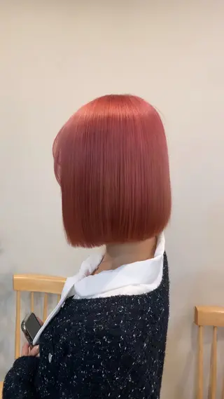 ショート カラー sato ayaneのヘアスタイル