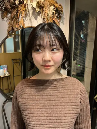ショート STAND By HAIR&Coffee所属・🤎透明感ツヤカラー Chinatsu🤎のヘアスタイル