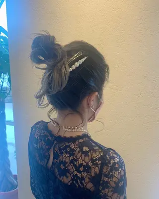 ヘアアレンジ Aya/四条烏丸/ インナーカラーのヘアスタイル