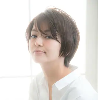 ショート カラー ヘアケア特化型サロン newi 京橋のヘアスタイル