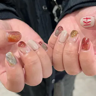 ネイル shio ♡ 2月予約受付中のネイルデザイン