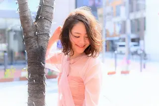 ロング カラー 髪質改善/痛ませ ないカラー/西村航大のヘアスタイル