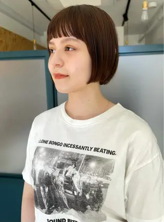 ミディアム カラー パーマ ヘアアレンジ ネイル マツエク・マツパ トレンド眉🌈✨ arisaの眉毛・アイブロウイメージ