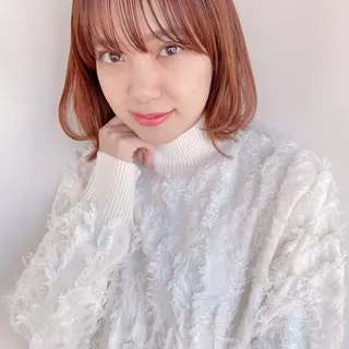 ミディアム ボブ/ミディアム 親しみやすさ/さくらのヘアスタイル