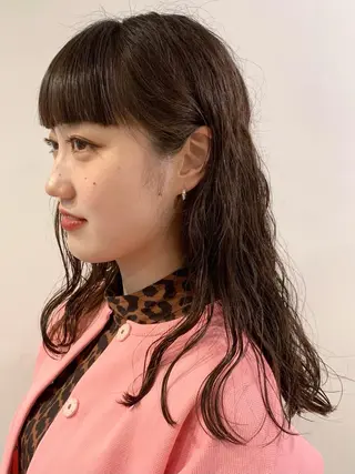 セミロング パーマ Nico所属・Nico🌛 Karenのネイルデザイン