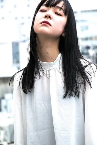 ミディアム mood tatemachiのヘアスタイル