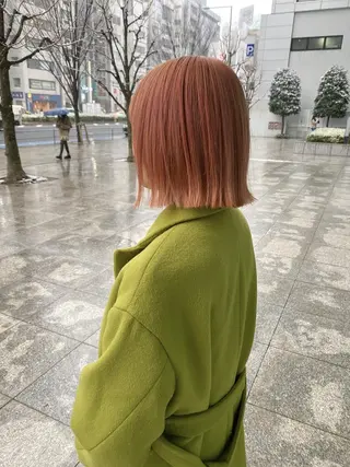 セミロング カラー ヘアアレンジ 【代表】 たき〜のヘアスタイル