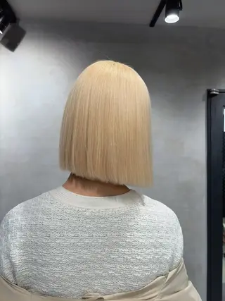 ショート カラー ブリーチ✨/似合わせ カラー💖/Yuzuのヘアスタイル