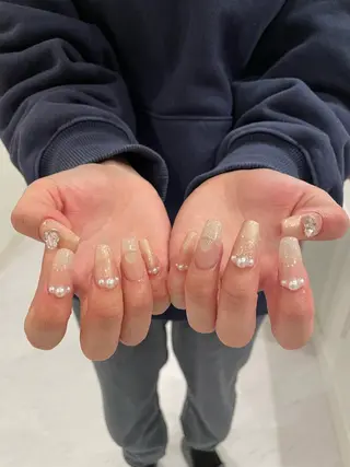 ネイル 束感まつ毛/ネイル/ LED♥KIRARAのマツエク・マツパデザイン