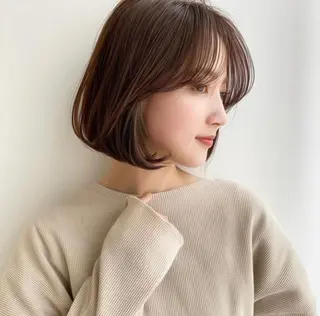 ミディアム 💫期間限定価格💫 似合わせカット🧚のヘアスタイル