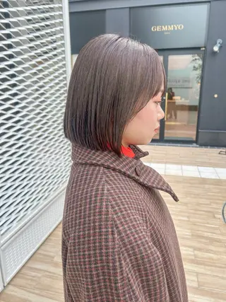 ショート カラー ヘアアレンジ yuka .のヘアスタイル