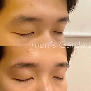 メンズ アイブロウ メンズガーデン yuriのネイルデザイン