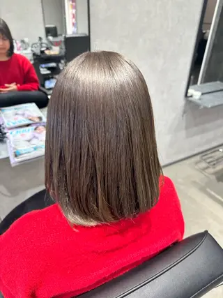 ミディアム カラー Hair salon Clair所属・森 沙織のヘアスタイル