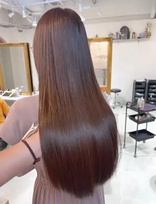 ロング collet岩崎駿王 /ハイトーン/艶髪のヘアスタイル