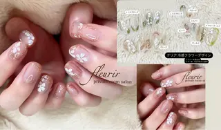 ネイル フルリール 【プライベートサロンのネイルデザイン