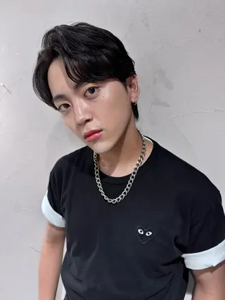 メンズ センターパート/ メンズ特化/日向🔥のヘアスタイル