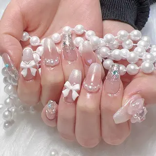 ネイル 🦋チップ長さだし 専門店🦋のネイルデザイン