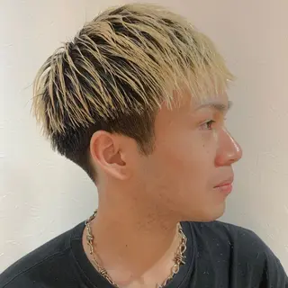 カラー メンズ 🦋レイヤーカット ミドリカワ🦋のヘアスタイル