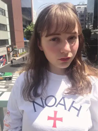 ロング HOODS hair salon所属・透明感カラー🌿ボブ ✨飛田　ケイのヘアスタイル