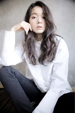 ロング カラー パーマ 下北沢 soiのヘアスタイル