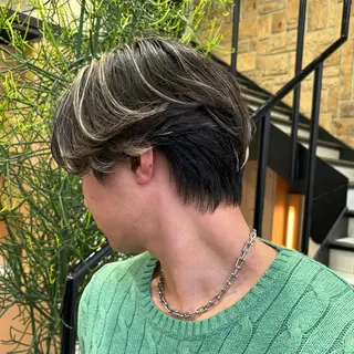 ショート パーマ メンズ 韓国🩶Y2Kネイル 💫くれはのネイルデザイン