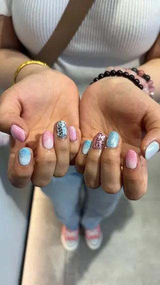 ネイル ハイトーン/レイヤー nail 百咲💌のヘアスタイル