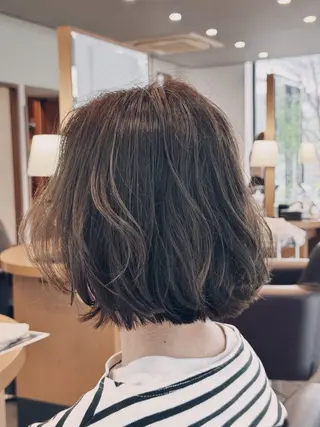 ミディアム 池田 雅史のヘアスタイル