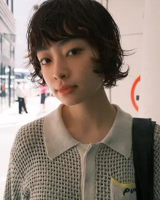 ショート パーマ FILMS / yuuna 🦢🫗のヘアスタイル