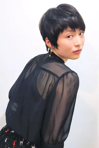 ショート Repos SENDAI所属・⭐️バッサリカット モデル募集⭐️佐野のヘアスタイル