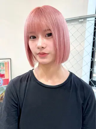 セミロング カラー パーマ ヘアアレンジ メンズ キッズ 💖オタク美容師 ꒰ঌ♡モモ♡໒꒱のヘアスタイル