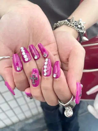 ネイル Nail ヌシん家 AKANEのネイルデザイン