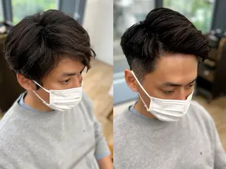 ミディアム カラー パーマ ヘアアレンジ メンズ キッズ ネイル マツエク・マツパ アイブロウ 似合わせレイヤー 🌿JUNのヘアスタイル