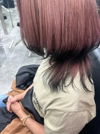 ミディアム カラー ☾ ちゃみのヘアスタイル