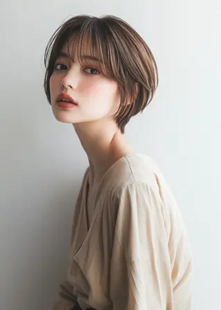 ショート nex the salon coall所属・🫧似合わせショート イシダ🫧のヘアスタイル