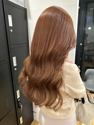 ロング カラー ヘアアレンジ 髪質改善🫧美髪矯正 🤍Yuiのヘアスタイル