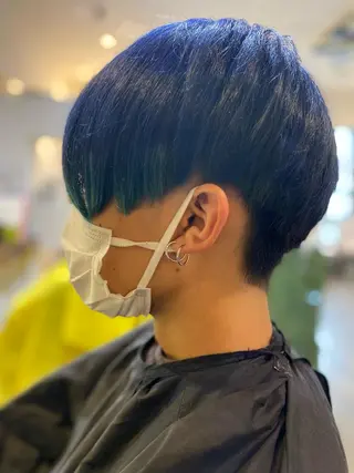 ショート カラー メンズ and Art おのでらじんのヘアスタイル