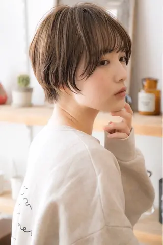 ショート カラー ヘアアレンジ 💎韓国ヘア/ 艶カラー💎souのヘアスタイル