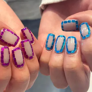 ネイル ハイトーン特化 pepe🎀のヘアスタイル