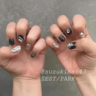 ネイル 【似合わせ提案】鈴木 舞のネイルデザイン