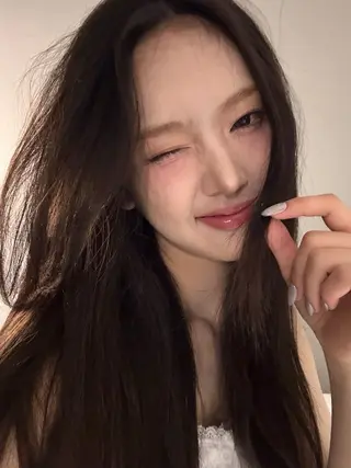 カラー 🤍海外girl🤍 ベージュ/ALISAのヘアスタイル