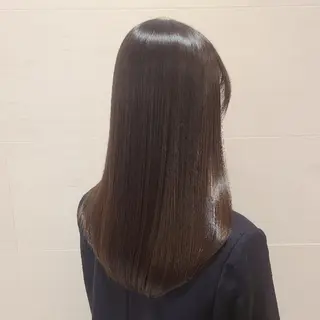 ロング レナークソワン ちだしえりのヘアスタイル