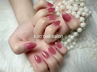 ネイル kao nail マグネット/長さだしのネイルデザイン